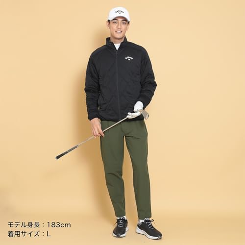 Amazon | [キャロウェイ] メンズ 中綿 フルジップブルゾン (スター